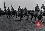 Standbild Generäle Inspektion US3 Armee Truppen Frankreich, 1918, aus Sekunde 6 historischem Filmmaterial Videoclip 65675026889