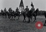 Standbild Generäle Inspektion US3 Armee Truppen Frankreich, 1918, aus Sekunde 10 historischem Filmmaterial Videoclip 65675026889