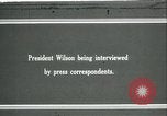 Image Le président Woodrow Wilson New York United States USA, 1918, de la seconde 1 séquences d'archives historiques vidéo 65675026913
