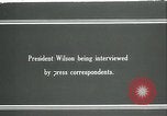 Image Le président Woodrow Wilson New York United States USA, 1918, de la seconde 4 séquences d'archives historiques vidéo 65675026913