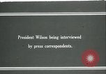 Image Le président Woodrow Wilson New York United States USA, 1918, de la seconde 7 séquences d'archives historiques vidéo 65675026913
