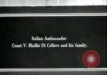 Image Count Vincenzo Macchi di Cellere New York United States USA, 1918, de la seconde 1 séquences d'archives historiques vidéo 65675026915