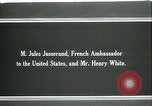 Standbild Jules Jusserand New York United States USA, 1918, aus Sekunde 3 historischem Filmmaterial Videoclip 65675026916
