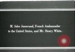 Standbild Jules Jusserand New York United States USA, 1918, aus Sekunde 4 historischem Filmmaterial Videoclip 65675026916