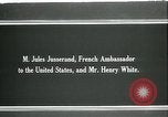 Standbild Jules Jusserand New York United States USA, 1918, aus Sekunde 6 historischem Filmmaterial Videoclip 65675026916