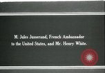 Standbild Jules Jusserand New York United States USA, 1918, aus Sekunde 7 historischem Filmmaterial Videoclip 65675026916