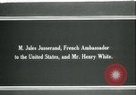 Standbild Jules Jusserand New York United States USA, 1918, aus Sekunde 8 historischem Filmmaterial Videoclip 65675026916