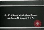 Image Mme William S Benson New York United States USA, 1918, de la seconde 7 séquences d'archives historiques vidéo 65675026921