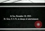 Image of Entertainment Atlantic ocean, 1918, second 1 stock footage video 65675026923