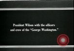 Image of USS George Washington Atlantic ocean, 1918, second 5 stock footage video 65675026925