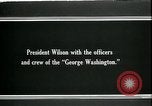 Image of USS George Washington Atlantic ocean, 1918, second 6 stock footage video 65675026925