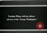 Image of USS George Washington Atlantic ocean, 1918, second 7 stock footage video 65675026925