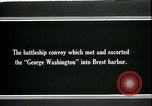 Standbild USS George Washington Brest Frankreich, 1918, aus Sekunde 3 historischem Filmmaterial Videoclip 65675026927