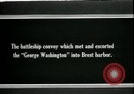 Standbild USS George Washington Brest Frankreich, 1918, aus Sekunde 9 historischem Filmmaterial Videoclip 65675026927