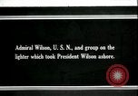 Image Woodrow Wilson Brest France, 1918, de la seconde 1 séquences d'archives historiques vidéo 65675026929