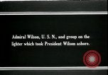 Image Woodrow Wilson Brest France, 1918, de la seconde 3 séquences d'archives historiques vidéo 65675026929
