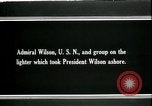 Image Woodrow Wilson Brest France, 1918, de la seconde 4 séquences d'archives historiques vidéo 65675026929