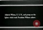 Image Woodrow Wilson Brest France, 1918, de la seconde 6 séquences d'archives historiques vidéo 65675026929