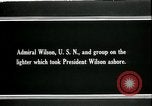 Image Woodrow Wilson Brest France, 1918, de la seconde 9 séquences d'archives historiques vidéo 65675026929