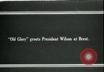 Standbild Woodrow Wilson Brest Frankreich, 1918, aus Sekunde 39 historischem Filmmaterial Videoclip 65675026930