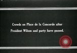 Immagine di Woodrow Wilson Parigi Francia, 1918, secondo 7 filmato di repertorio 65675026936