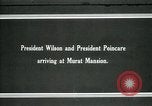 Immagine di Woodrow Wilson Parigi Francia, 1918, secondo 1 filmato di repertorio 65675026938