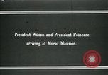 Immagine di Woodrow Wilson Parigi Francia, 1918, secondo 3 filmato di repertorio 65675026938