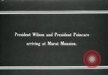 Immagine di Woodrow Wilson Parigi Francia, 1918, secondo 5 filmato di repertorio 65675026938