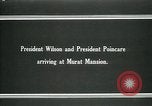 Immagine di Woodrow Wilson Parigi Francia, 1918, secondo 6 filmato di repertorio 65675026938