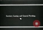 Image of General John Pershing Paris France, 1918, second 50 stock footage video 65675026941