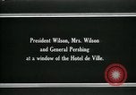 Image of Woodrow Wilson at Hotel de Ville Paris France, 1918, second 6 stock footage video 65675026944