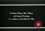 Image of Woodrow Wilson at Hotel de Ville Paris France, 1918, second 10 stock footage video 65675026944