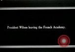 Image of Woodrow Wilson Paris France, 1918, second 1 stock footage video 65675026946