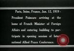 Image of Raymond Poincare Paris France, 1918, second 7 stock footage video 65675026948