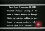 Image of Raymond Poincare Paris France, 1918, second 9 stock footage video 65675026948