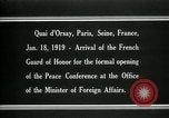 Standbild französische Guard der Ehre Paris Frankreich, 1919, aus Sekunde 9 historischem Filmmaterial Videoclip 65675026949