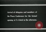 Image of Delegates Paris France, 1919, second 10 stock footage video 65675026951