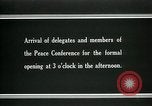 Image of Delegates Paris France, 1919, second 12 stock footage video 65675026951