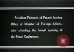 Image of Raymond Poincare Paris France, 1919, second 8 stock footage video 65675026952
