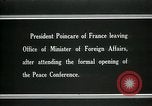 Image of Raymond Poincare Paris France, 1919, second 9 stock footage video 65675026952