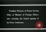Image of Raymond Poincare Paris France, 1919, second 10 stock footage video 65675026952