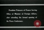 Image of Raymond Poincare Paris France, 1919, second 14 stock footage video 65675026952