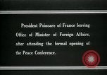 Image of Raymond Poincare Paris France, 1919, second 15 stock footage video 65675026952