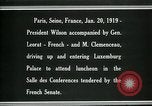 Image of Woodrow Wilson Paris France, 1919, second 11 stock footage video 65675026953