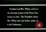 Image of Woodrow Wilson Paris France, 1919, second 6 stock footage video 65675026955