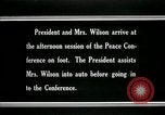Image of Woodrow Wilson Paris France, 1919, second 10 stock footage video 65675026955