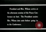 Image of Woodrow Wilson Paris France, 1919, second 12 stock footage video 65675026955