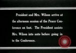 Image of Woodrow Wilson Paris France, 1919, second 13 stock footage video 65675026955