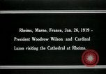 Image of Woodrow Wilson Reims France, 1919, second 13 stock footage video 65675026956