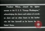Standbild Woodrow Wilson Brest Frankreich, 1919, aus Sekunde 5 historischem Filmmaterial Videoclip 65675026961